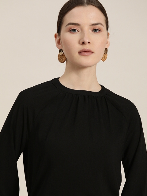

her by invictus Women Black Solid Top