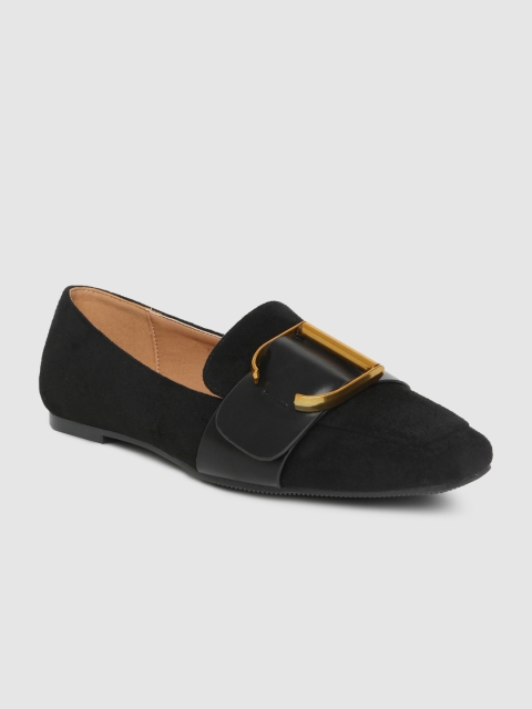 

CORSICA Women Black Solid Ballerinas