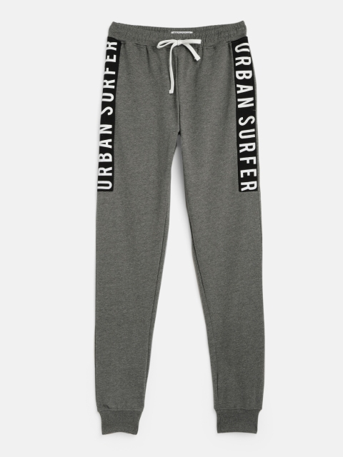 

Provogue Boys Grey & Black Printed Joggers