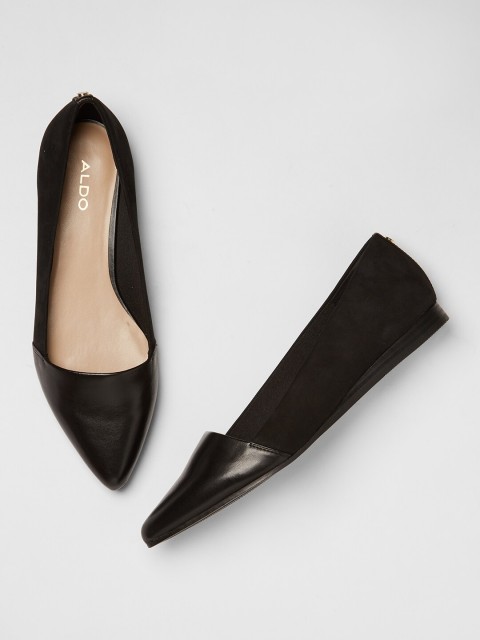 

ALDO Women Black Solid Ballerinas