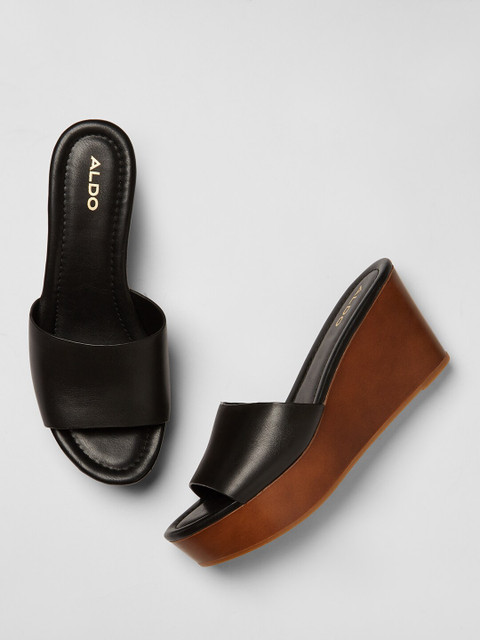 

ALDO Women Black Solid Sandals
