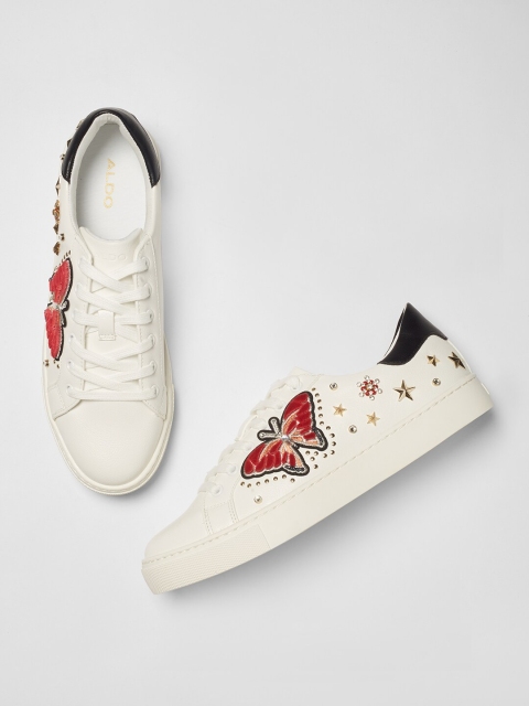 

ALDO Women White Sneakers