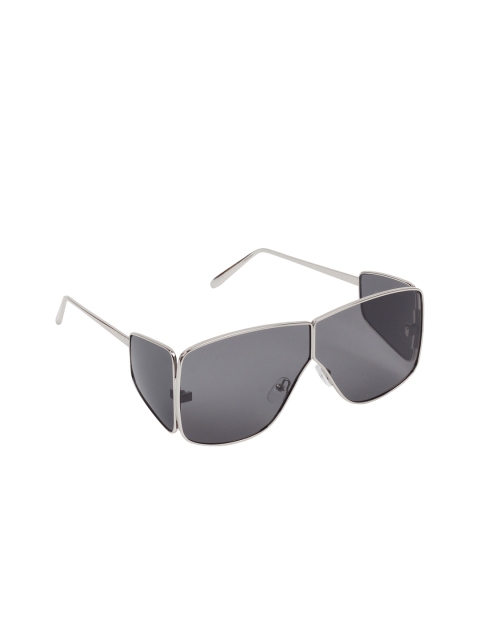 

Swiss Design Unisex Square Sunglasses, Black