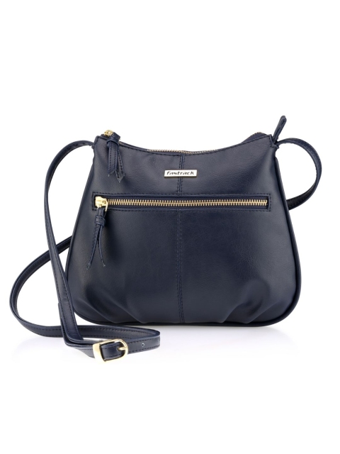 

Fastrack Blue Solid Sling Bag