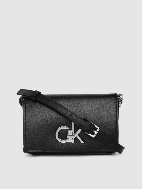 

Calvin Klein Women Black Solid Sling Bag