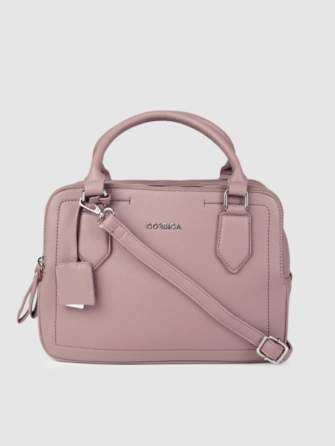 

CORSICA Pink Solid Handheld Bag