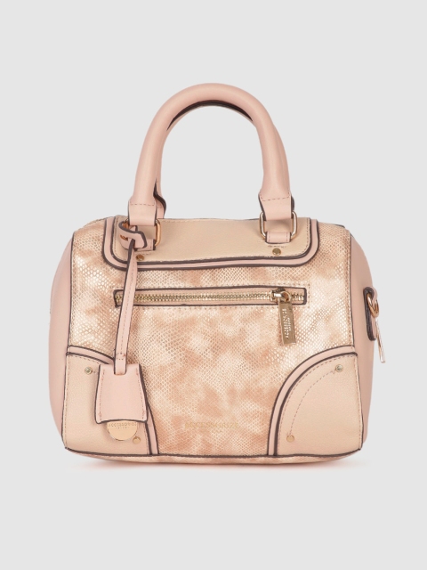 

Accessorize Gold-Toned Textured Handheld Bag