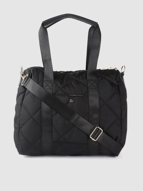 

Accessorize Women Black Quilted Shoulder Bag