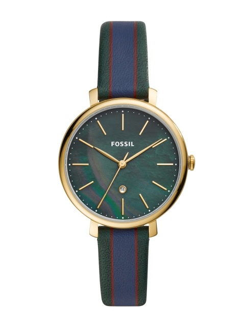 

Fossil Women Green Analogue Watch
