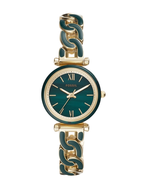 

Fossil Women Green Analogue Watch