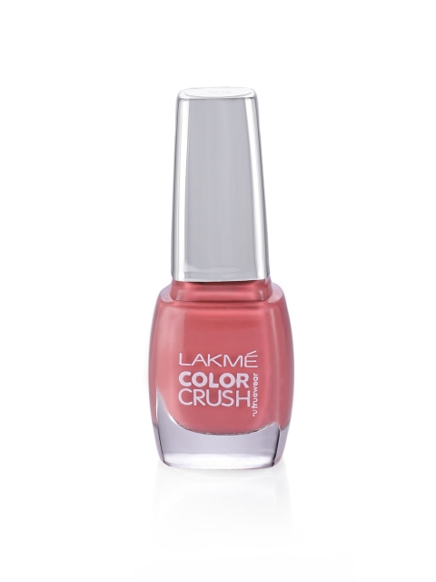 

Lakme True Wear Color Crush Nail Color - 55, Pink