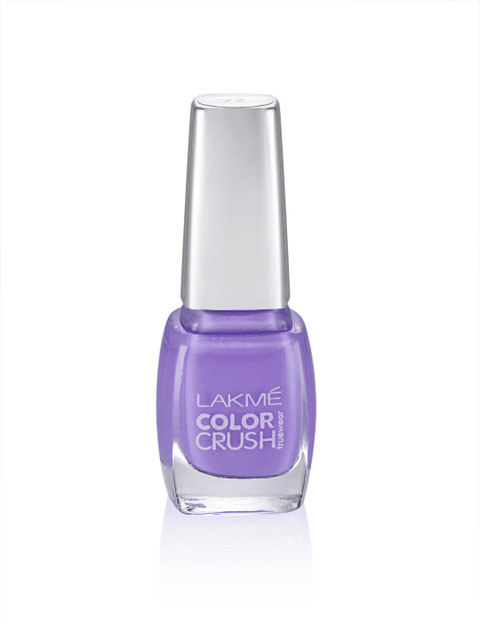 

Lakme True Wear Color Crush Nail Color - 65, Purple