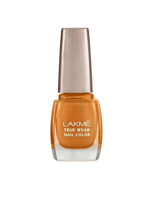 

Lakme True Wear Color Crush Nail Polish - 59, Orange