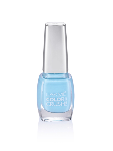 

Lakme True Wear Color Crush Nail Color - 72, Blue