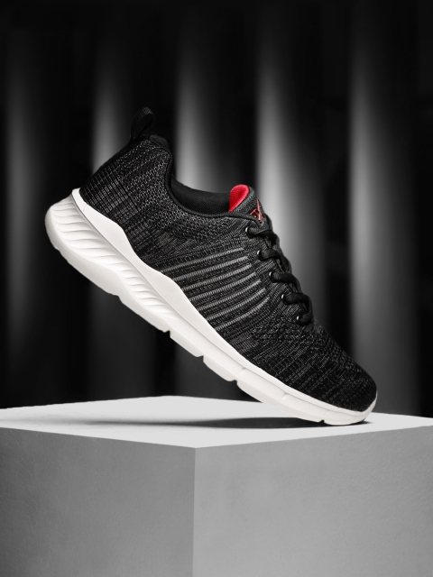 

HRX by Hrithik Roshan Men Black Knit Run 1.0 Running Shoes