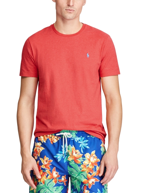 

Polo Ralph Lauren Men Custom Slim Crewneck T-Shirt, Orange