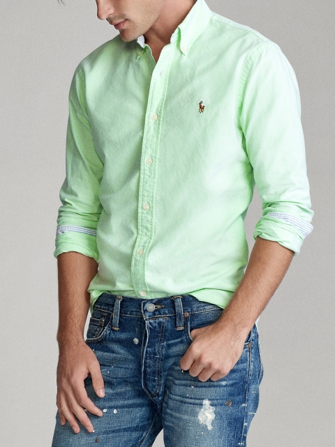 

Polo Ralph Lauren Slim Fit Oxford Shirt, Green