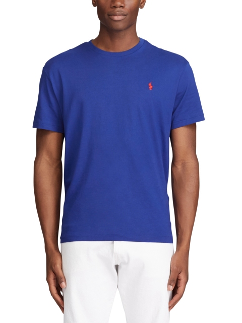 

Polo Ralph Lauren Men Custom Slim Crewneck T-Shirt, Blue