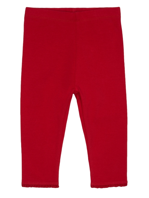 

mothercare Infant Girls Red Solid Leggings