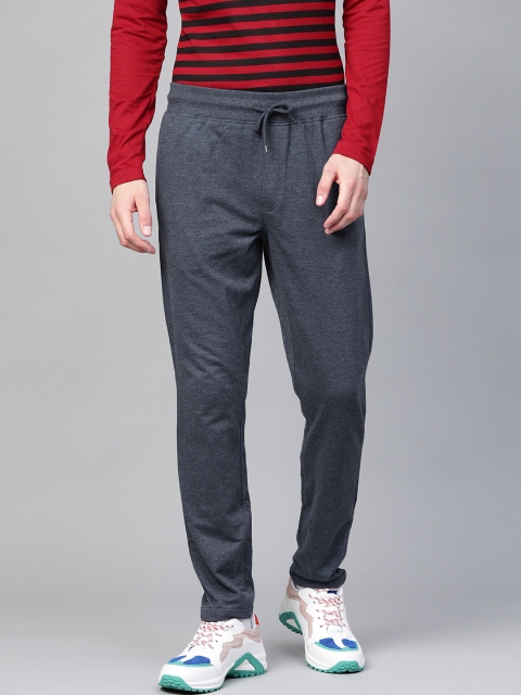 

Metronaut Men Navy Solid Track Pants, Navy blue