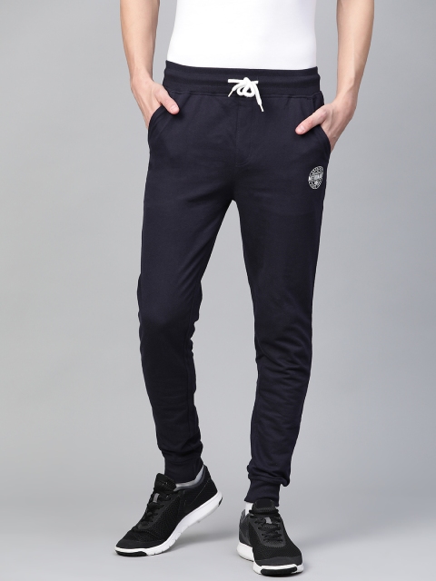 

Metronaut Men Navy Solid Joggers, Navy blue