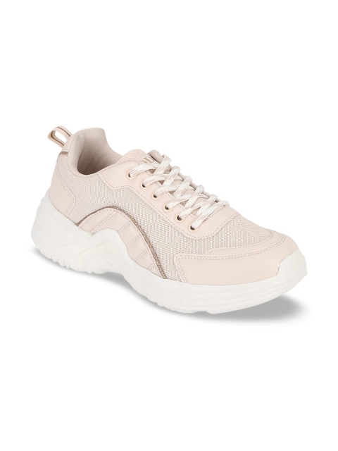 

Mode by Red Tape Women Pink Mesh Walking Shoes