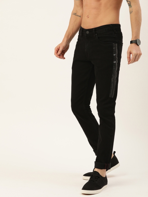 

Moda Rapido Men Black Skinny Fit Mid-Rise Clean Look Stretchable Jeans