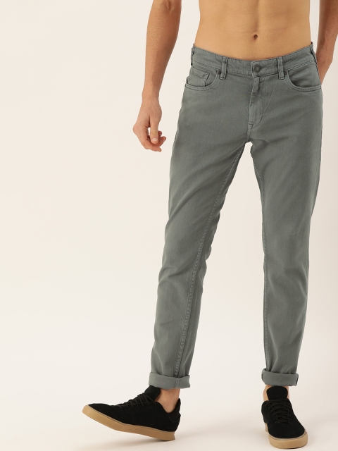 

Moda Rapido Men Grey Regular Fit Mid-Rise Clean Look Stretchable Jeans