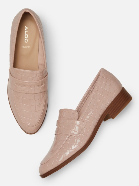 

ALDO Women Pink Slip-On Sneakers