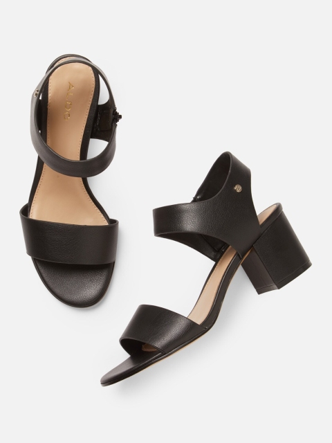 

ALDO Women Black Solid Sandals