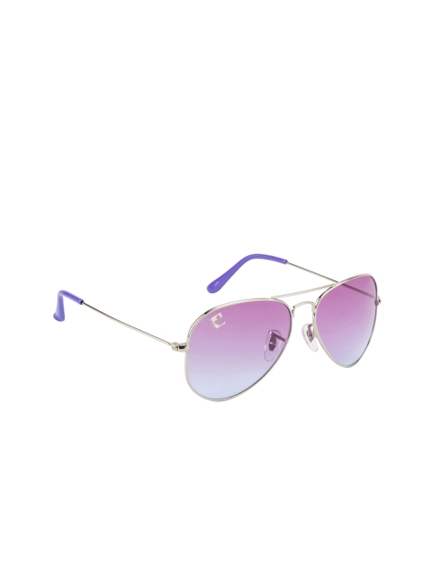 

Clark N Palmer Unisex Two-Toned Aviator Sunglasses CNP-RB-727, Purple
