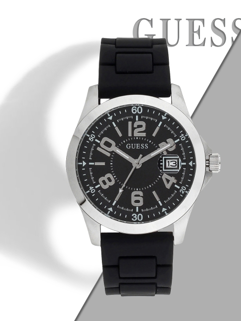 

GUESS Men Black Analogue Watch GW0058G1