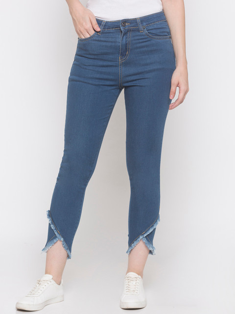 

Globus Women Blue Slim Fit Mid-Rise Clean Look Jeans