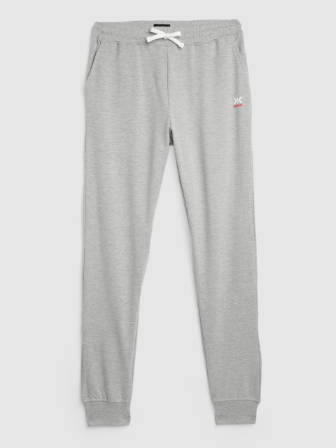 

Killer Boys Grey Melange Slim Fit Solid Joggers