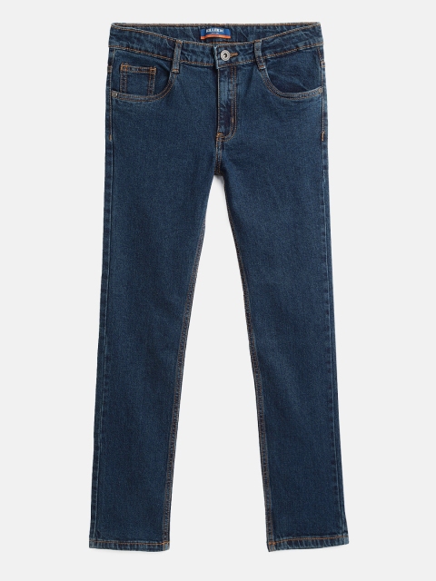 

Killer Boys Navy Blue Slim Fit Mid-Rise Clean Look Stretchable Jeans