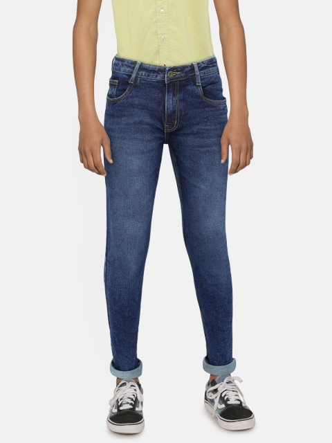 

Killer Boys Blue Regular Fit Mid-Rise Clean Look Stretchable Jeans