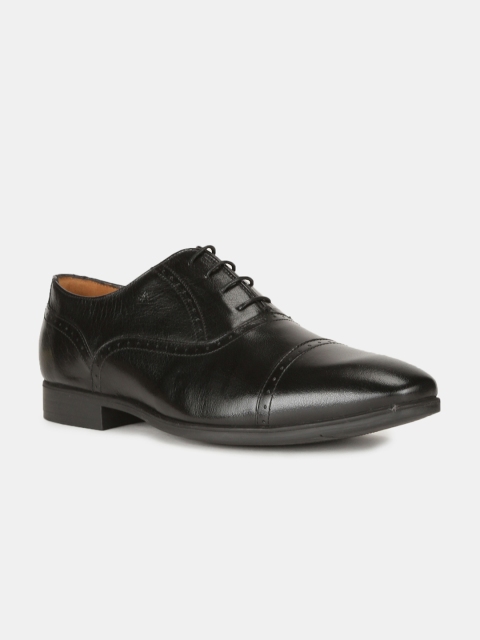 

Arrow Men Black Textured Leather Formal Brogues