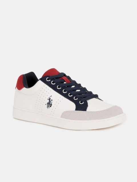 

U.S. Polo Assn. Men White Sneakers