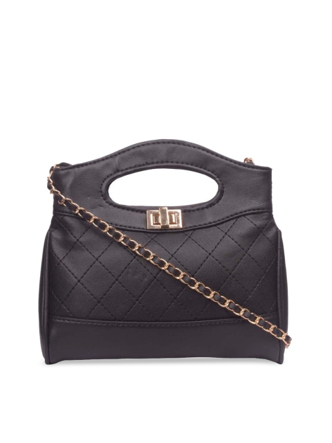 

Bagkok Black Solid Sling Bag