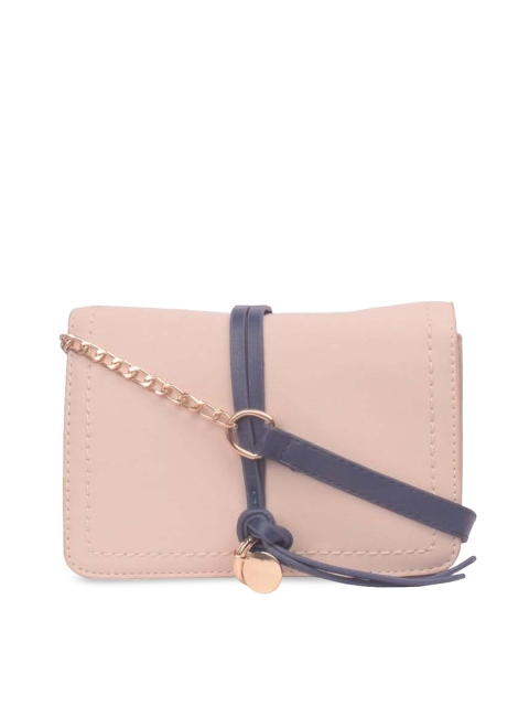 

Bagkok Beige Solid Sling Bag