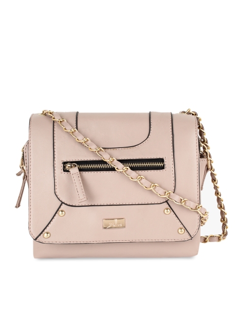 

yelloe Pink Solid Sling Bag