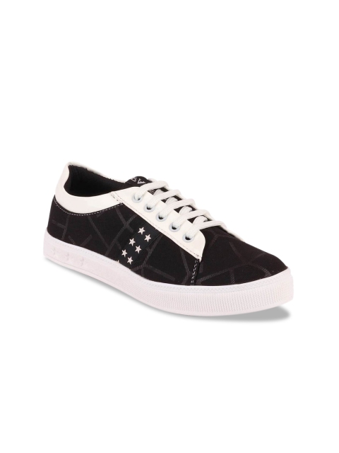 

FAUSTO Women Black Printed Sneakers