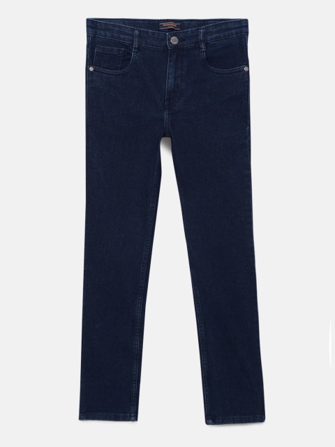 

Provogue Boys Navy Blue Slim Fit Mid-Rise Clean Look Jeans
