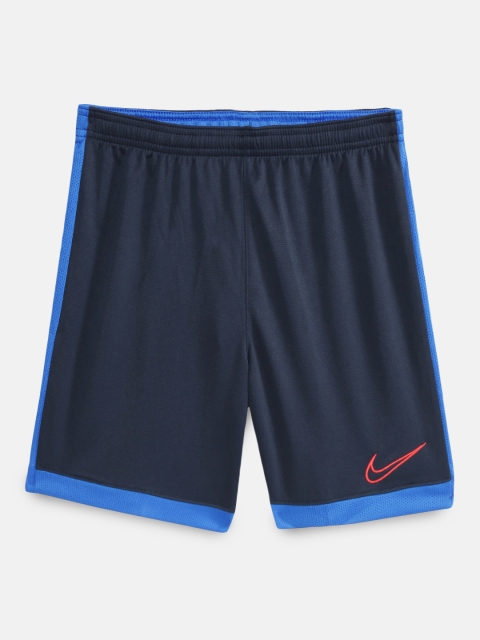 

Nike Boys Navy Blue Solid Regular Fit DRY ACDMY Football Shorts