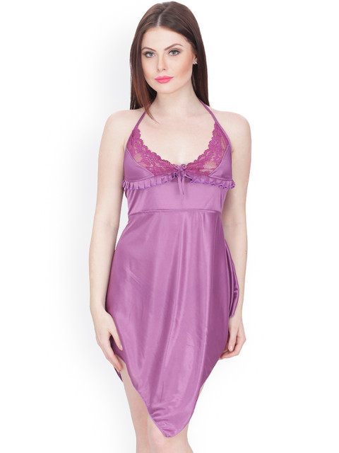 

Secret Wish Purple Baby-Doll BD-211
