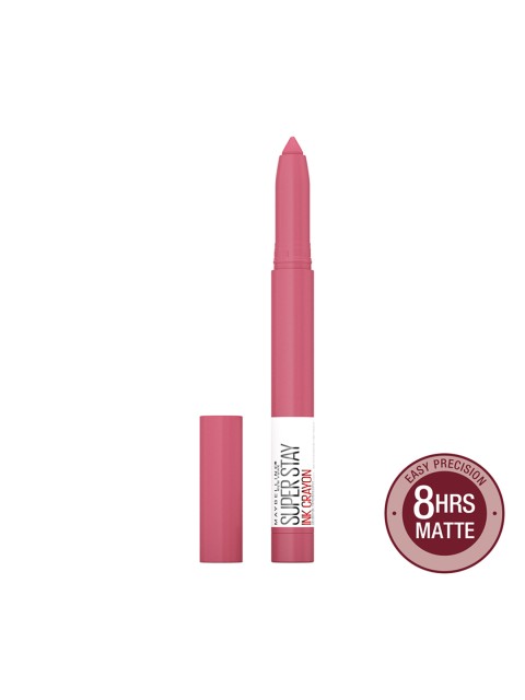 

Maybelline New York SuperStay Matte Ink Crayon Lipstick - Run The World 80, Pink