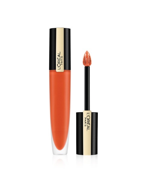 

LOreal Paris Rouge Signature Matte Liquid Lipstick - I Achieve 112 7 ml, Orange
