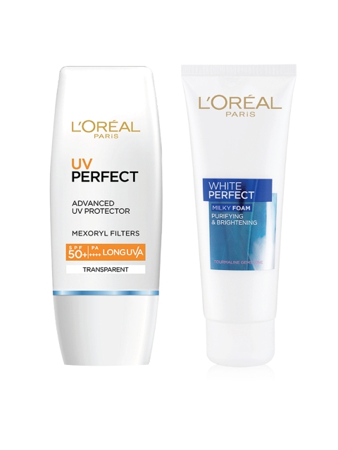 

LOreal Paris Unisex UV Perfect Summer Essential Kit, White
