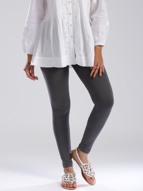 

W Grey Churidar Leggings