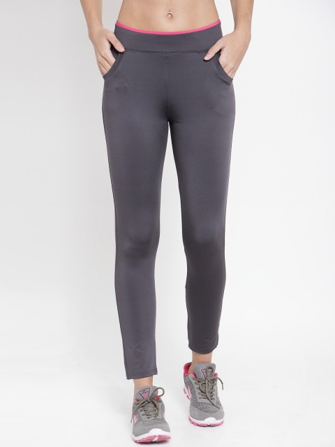 

Clora Women Grey Solid Tights